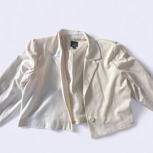 wild fable Cream Cropped Blazer